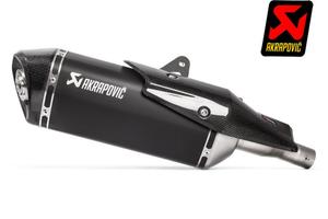 TERMINALE AKRAPOVIC TITANIO BLACK CARBONIO OMOLOGA