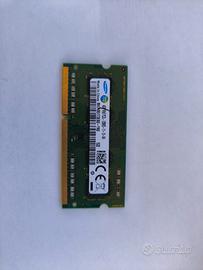 Ram samsung 4gb ddr3 sodimm