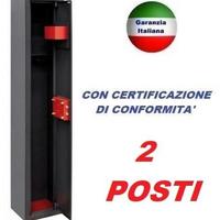 Armadio portafucili cassaforte blindata 2 posti