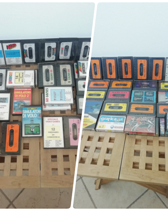 Lotto 53 Cassette Commodore 64 (128) - Giochi e Ut