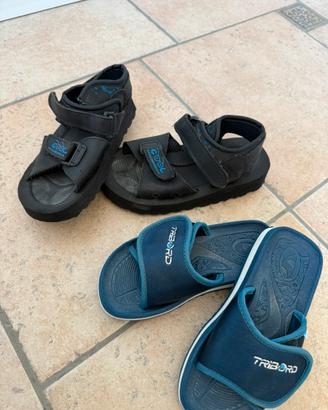 Sandali COOL e ciabatte TRIBORD N 28/29 .Bimbo/a