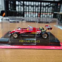 modellino Ferrari F126 C2 scala 1:42