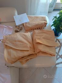  tende e mantovana classica + fermatende in ottone