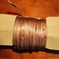 Coppia cavi speaker OFC 2×5 mt – rame multifilare