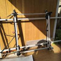 portapacchi, porta scala per panda