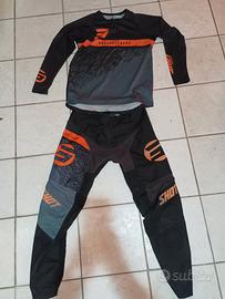 completo motocross shot bambino tg s