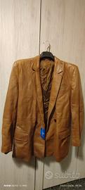 giacca uomo in pelle vintage 