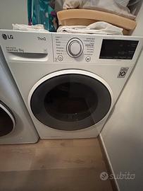 Asciugatrice LG DUAL Inverter Heat Pump 8 kg