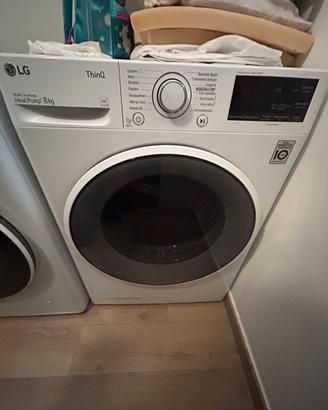 Asciugatrice LG DUAL Inverter Heat Pump 8 kg