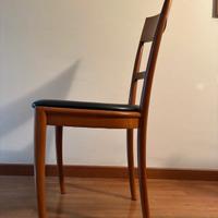 Sedie in noce massello per cucina/soggiorno