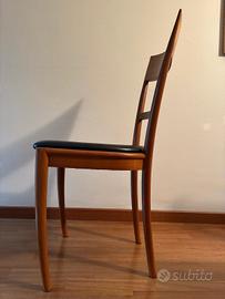 Sedie in noce massello per cucina/soggiorno