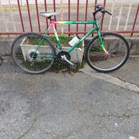 bici MTB funzionante ruote da 26 cambio Shimano 18