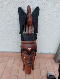 GRANDE SCULTURA IN LEGNO