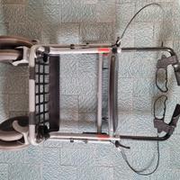 Ausilium Rollator deambulatore pieghevole a 4 ruot