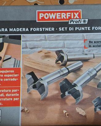 Set di punte forstner 5 pezzi