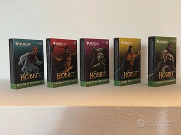 Magic The Gathering The Hobbit Set 5 Mazzi Benvenu