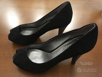 Scarpe nere con tacco n. 37 Cafè Noir