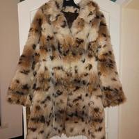 abbigliamento vintage cappottino eco pelliccia