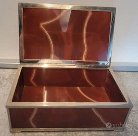 Scatola in pietra dura agata