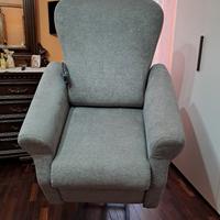 POLTRONA RELAX ELETTRICA COME NUOVA MODERNA 
