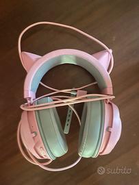 Cuffie razer kitty rosa