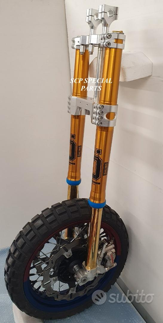 evomosa Fari per moto Fari anteriori doppi a LED Fari anteriori per