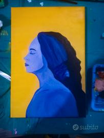 dipinto ad olio su tela