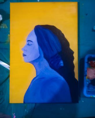 dipinto ad olio su tela