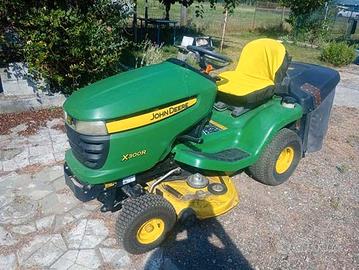 trattorino tagliaerba John Deere X300R