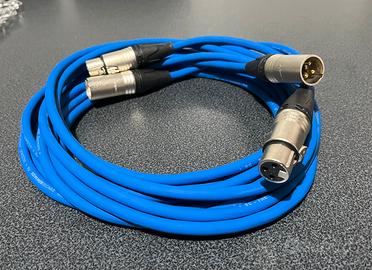 CAVI AUDIO XLR e JACK VARIE LUNGHEZZE E TIPOLOGIE