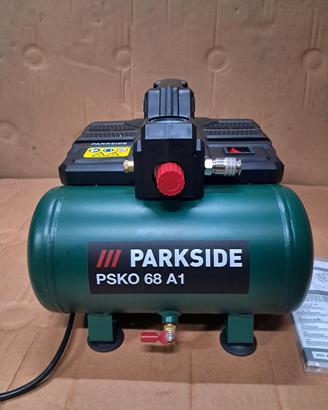 compressore aria   silenziato 6 LT parkside  