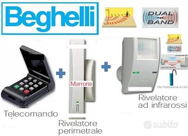 Beghelli intelligent 8073 8154 8074 antifurto