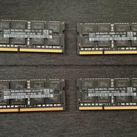 32GB di SDRAM DDR3 a 1600MHz - 4 x 8GB