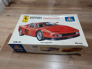Ferrari Testarossa Italeri 1:16 (n°611) – kit di m