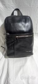 zaino piquadro nero in pelle 