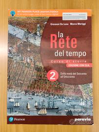Libro La rete del tempo 2, corso di storia 