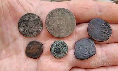 6 monete da classificare Sicilia Sardegna