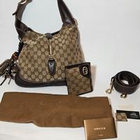 Borsa Gucci Bamboo Jackie 1961 + portafoglio 