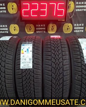 4 GOMME NUOVE 185 55 15 INVERNALI - DUNLOP