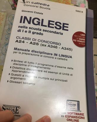 Libro edizione simone - inglese medie e superiori