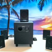 sistema audio smart sound 5.1 Philips  subwoofer