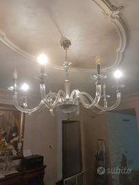lampadario in cristallo 