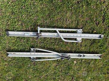2 Porta bici per barre tetto