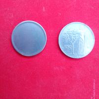 Tondello non coniato 100 Lire Minerva 