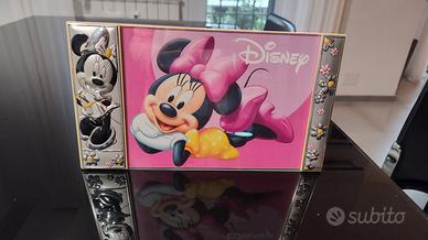 Cornice argento Minnie nuova senza scatola