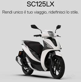 SC 125 LX MORBIDELLI - VARI COLORI C/Parabrezza e 