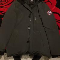 giubbotto canada goose grigio scuro