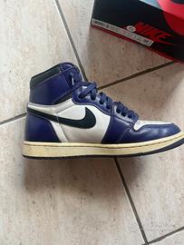 Jordan 1 court purple high 41