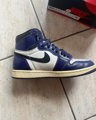 Jordan 1 court purple high 41
