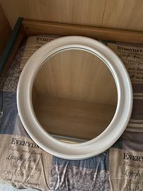 Specchio Carrara&Matta ovale vintage anni 70.